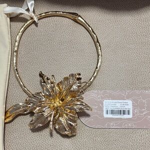 Meshki Gold Choker Necklace